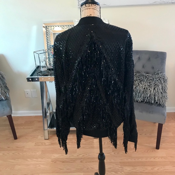 Custom Made Sequined Jacket - Picture 3 of 8